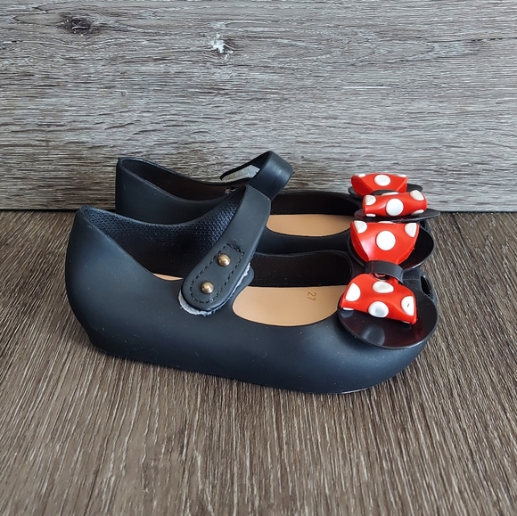 iFANS Girls Sweet Dot Bow Princess Sandals Shoes Mary Jane Flats Size 9 - Picture 1 of 8